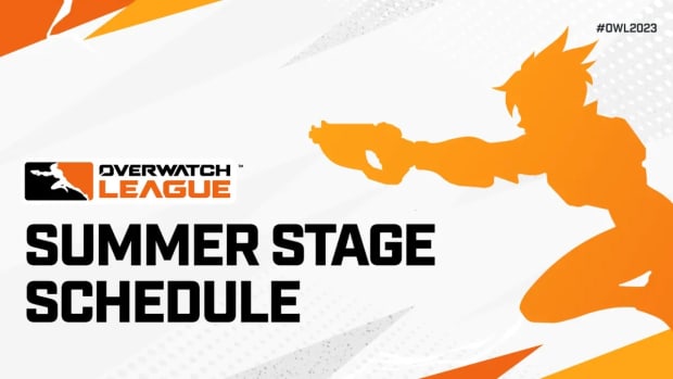 Overwatch League Summer Stage schedule graphic